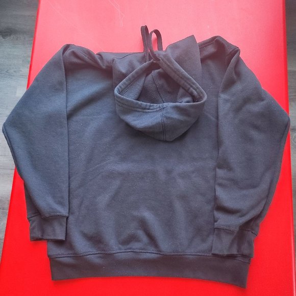 Athletic works black oversized hoodie men's size S - Picture 3 of 5
